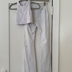 ALO Yoga Women's White Set